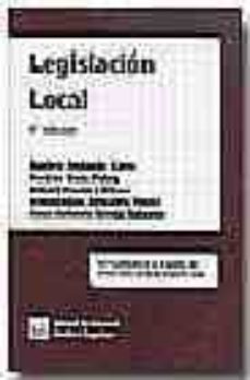 legislacion local (4ª ed.)-beatriz belando garin-9788484560593