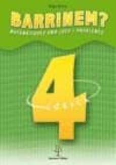 barrinem?, matematiques amb jocs i problemes, nombres, 4 educacio primaria-9788488887993