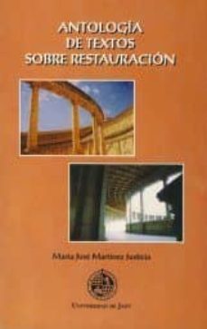 antologia de textos sobre restauracion-9788488942593