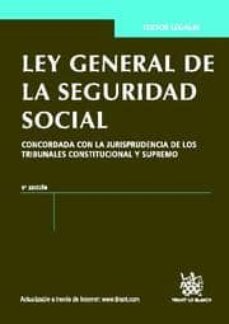 ley general de la seguridad social-9788490047293
