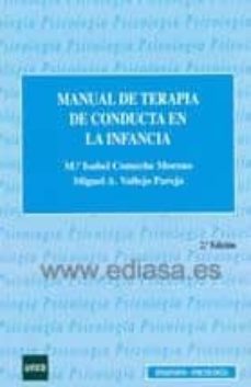 manual de terapia de conducta en la infancia-9788490310793