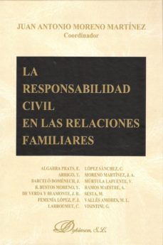 la responsabilidad civil en las relaciones familiares-juan antonio moreno martinez-9788490311493