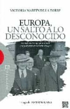 europa, un salto a lo desconocido-victoria martin de la torre-9788490550793