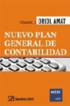 nuevo plan general de contabilidad-oriol amat-9788496426993