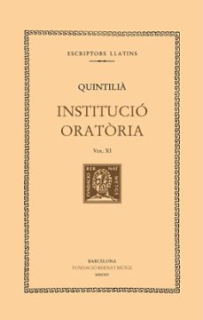 institucio oratoria (vol. xi)-9788498594393