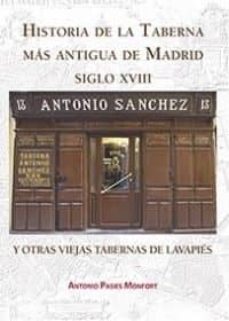 historia de la taberna mas antigua de madrid-9788498733693