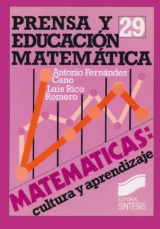 prensa y educacion matematica (ebook)-antonio fernandez cano-luis rico romero-9788499585093