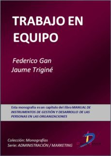 trabajo en equipo (ebook)-federico gan-jaume trigine-9788499694993