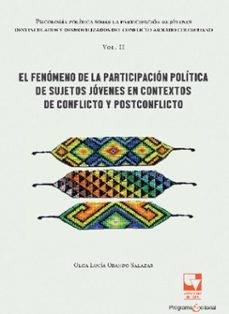 psicologia politica sobre la participacion de jovenes desvinculados y desmovilizados del conflicto armado colombiano (ebook)-olga lucía obando salazar-9789585168893
