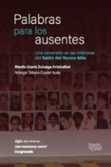 palabras para los ausentes (ebook)-marda ucaris zuluaga aristizábal-9789586658393