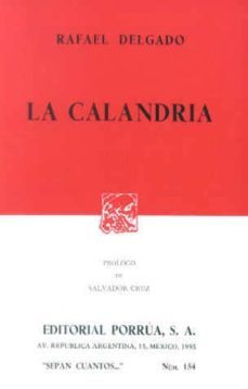la calandria-rafael delgado-9789684323193
