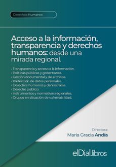 acceso a la informacion, transparencia y derechos humanos: desde una mirada regional (ebook)-9789878343693
