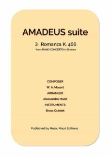 amadeus suite - 3. romanza k. 466 from piano concerto in d minor (ebook)-9791220876193