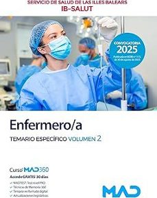 enfermero/a del servicio de salud de las illes balears (ib salut) temario especifico volumen 2.-9791370282493