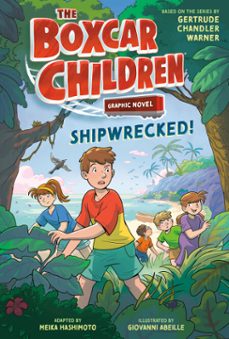 the boxcar children: shipwrecked! graphic novel (ebook)-gertrude chandler warner-9798217119493