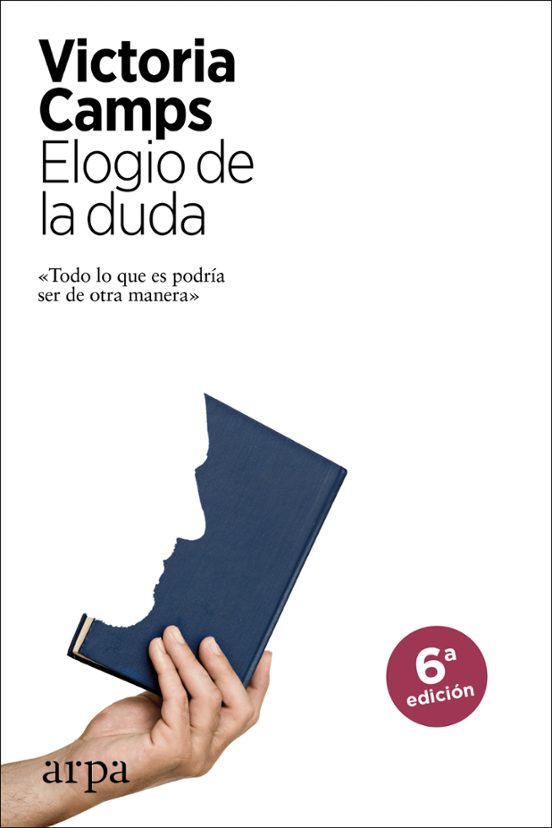 Portada de ELOGIO DE LA DUDA de CAMPS VICTORIA