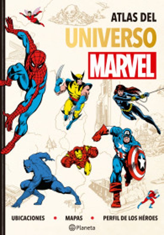 Portada de Atlas del universo Marvel