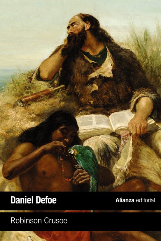 Portada de ROBINSON CRUSOE de Defoe Daniel