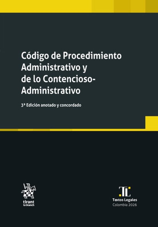 Portada de Código de Procedimiento Administrativo y de lo Contencioso-Administrativo. 3ª Edición anotado y concordado