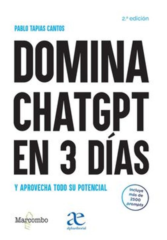 Portada de Domina ChatGPT en 3 días