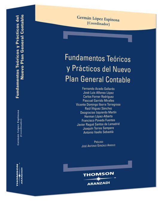 Portada de Fundamentos Teóricos Y Prácticos Del Nuevo Plan General Contable