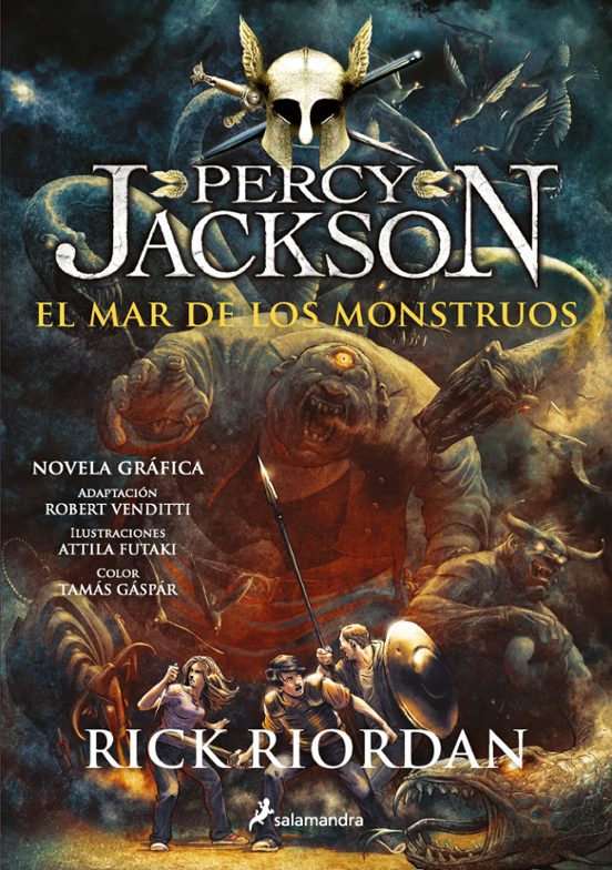 Portada de Mar De Los Monstruos, El (Percy J-Dioses