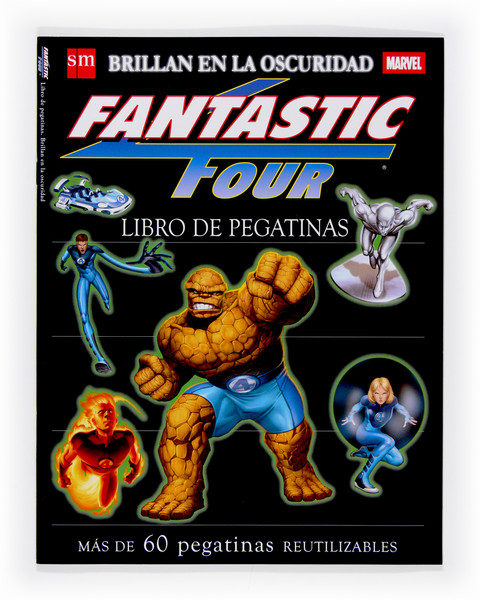 Fantastic Four. Libro De Pegatinas Que Brillan En La Oscuridad por Vv.aa. epub