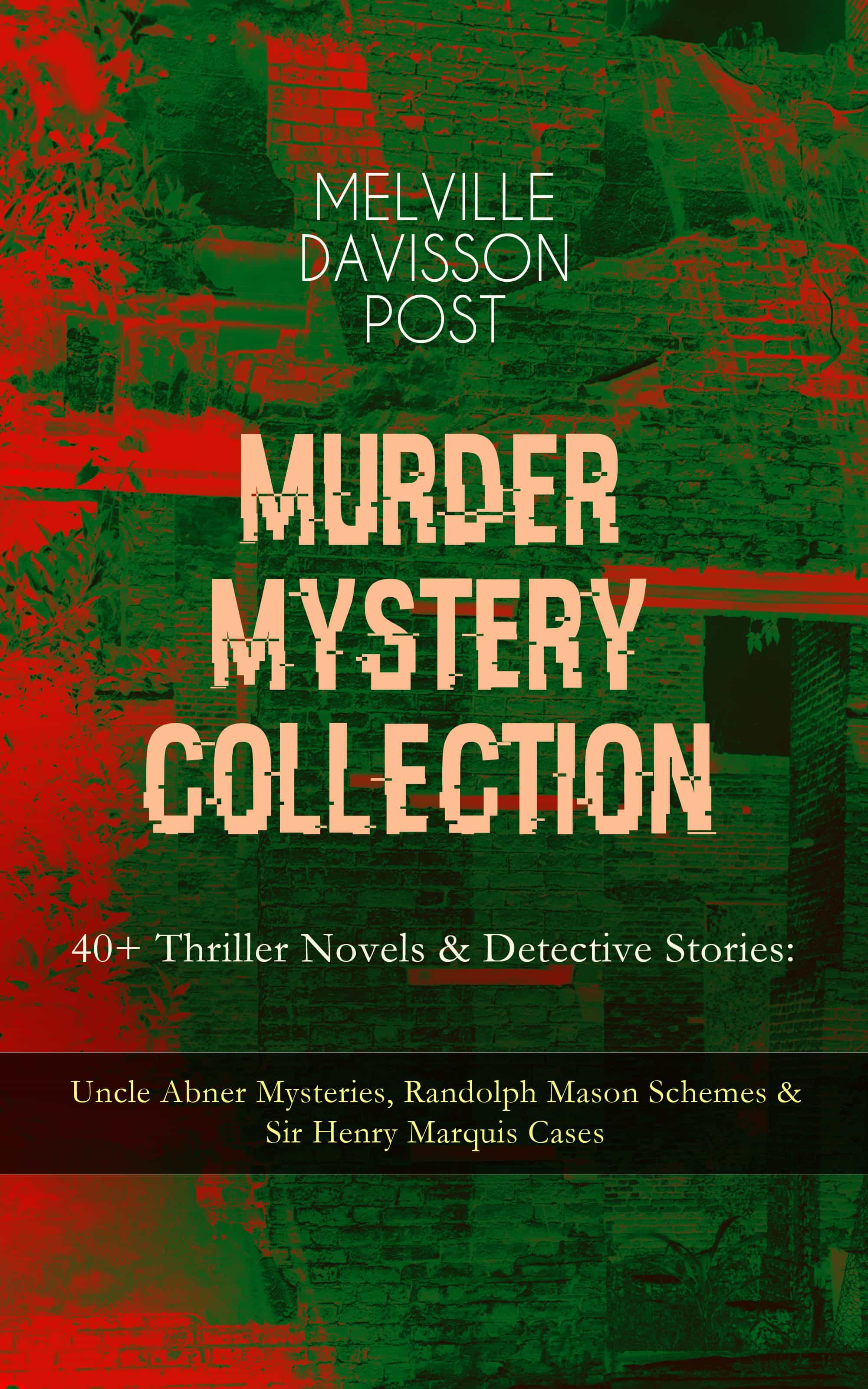 Murder Mystery Novels Pdf