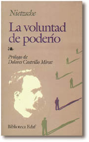 LA VOLUNTAD DE PODER ª ED FRIEDRICH NIETZSCHE Comprar libro