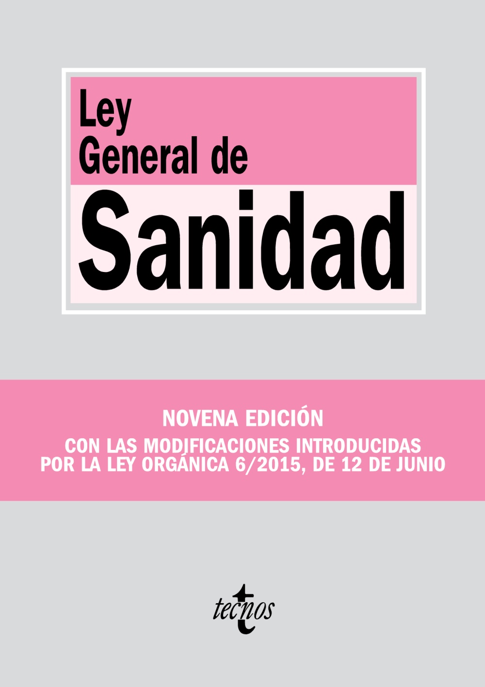 Ley General De Sanidad (9ª Ed.) por Vv.aa.