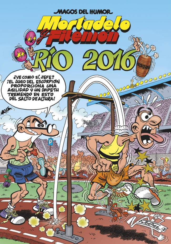Resultat d'imatges de Mortadelo y Filemón en los juegos de rio 2016