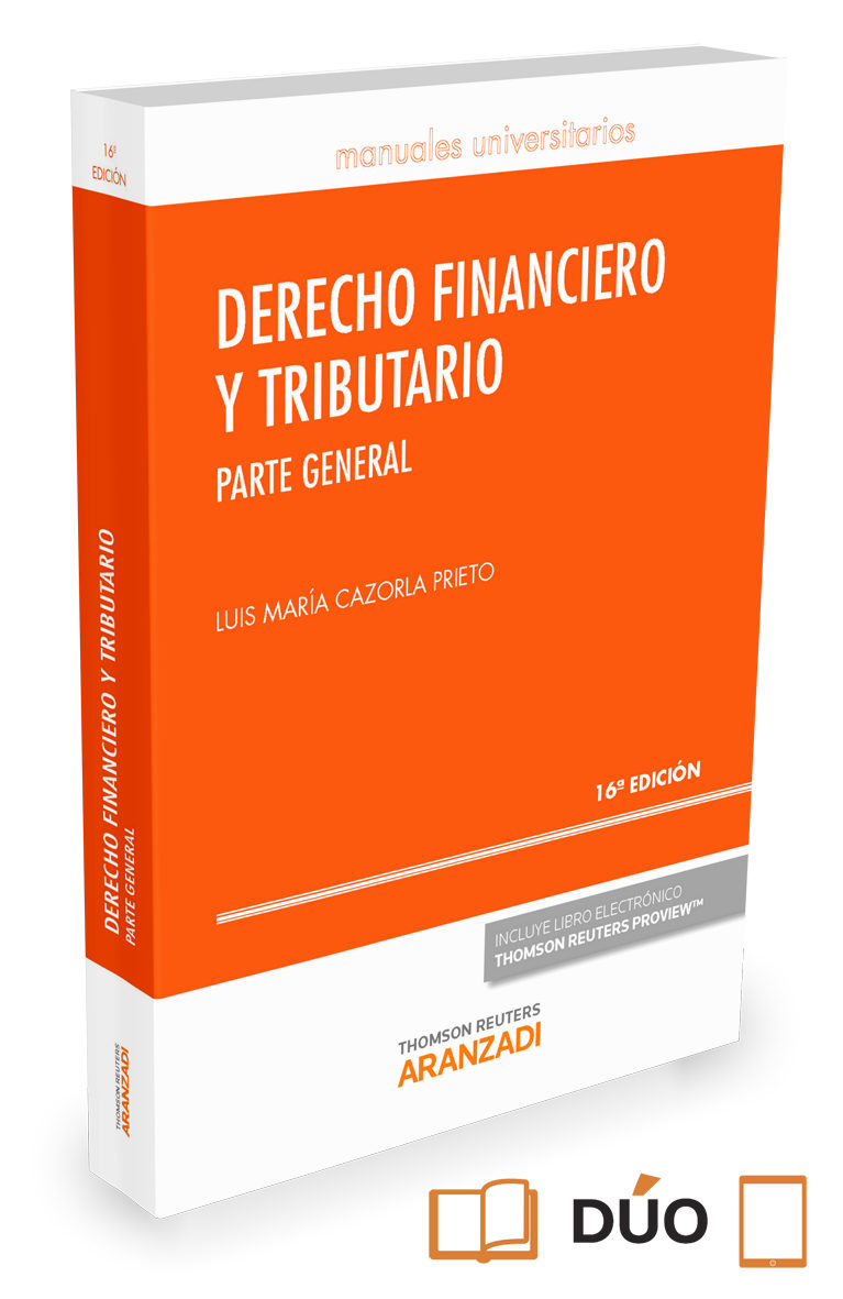 Derecho Financiero Y Tributario Luis Maria Cazorla Prieto Comprar