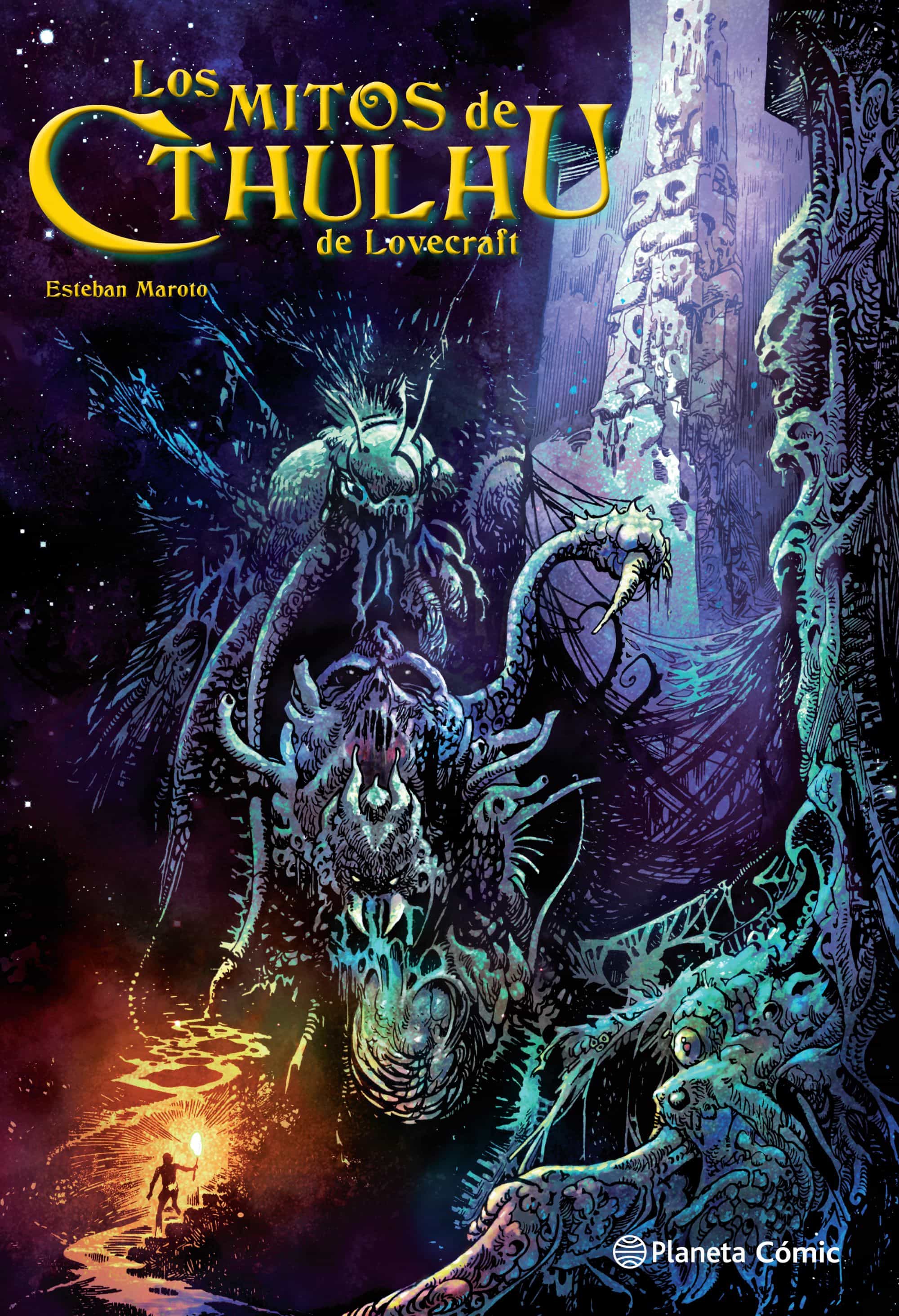 Los Mitos De Cthulhu De Lovecraft por Esteban Maroto;
H.p.