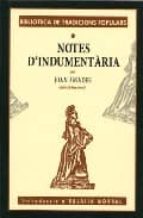 Notes d indumentaria por Joan amades EPUB MOBI