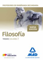 profesores de enseñanza secundaria filosofía temario volumen 3-9788414209233 profesores de enseñanza secundaria filosofía temario volumen 3-9788414209233