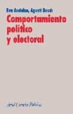 COMPORTAMIENTO POLITICO Y ELECTORAL (3ª ED)