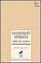 documentacion informativa: sistemas, redes y aplicaciones-alfonso lopez yepes-9788477385233 documentacion informativa: sistemas, redes y aplicaciones-alfonso lopez yepes-9788477385233