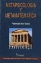 Metapsicologia y metamatematica Descargar el libro google book