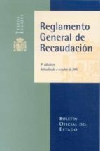 Descargar libros gratis para ipad kindle Reglamento general de recaudacion