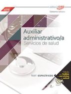 auxiliar administrativo/a servicios de salud - test especificos-9788468185743 auxiliar administrativo/a servicios de salud - test especificos-9788468185743