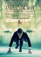 emprende hoy-carlos alejandro ortega perez-9788490880173 emprende hoy-carlos alejandro ortega perez-9788490880173