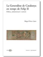 Ebook para descarga gratuita de estructura de datos La generalitat de catalunya en temps de felip ii