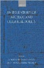 AN INVENTORY OF ARCHAIC AND CLASSICAL POLEIS