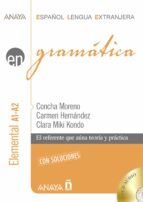 gramática. nivel elemental a1-a2-concha moreno garcia-9788467885293 gramática. nivel elemental a1-a2-concha moreno garcia-9788467885293