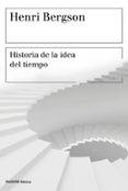 historia de la idea del tiempo-henri bergson-9788449334603 historia de la idea del tiempo-henri bergson-9788449334603