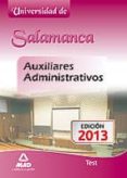 auxiliares administrativos de la universidad de salamanca. test-9788467695403 auxiliares administrativos de la universidad de salamanca. test-9788467695403