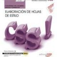 (uf1303/mf0950_2)cuaderno del alumno. elaboración de hojas de estilo . certificados de profesionalidad. confección y-9788468152103 (uf1303/mf0950_2)cuaderno del alumno. elaboración de hojas de estilo . certificados de profesionalidad. confección y-9788468152103