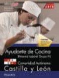 ayudante de cocina (personal laboral grupo iv). comunidad autonomica castilla y leon. temario-9788468170503 ayudante de cocina (personal laboral grupo iv). comunidad autonomica castilla y leon. temario-9788468170503