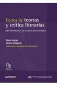 textos de teorias y critica literarias: del formalismo a los estu dios postcoloniales-nara araujo-9788476589403 textos de teorias y critica literarias: del formalismo a los estu dios postcoloniales-nara araujo-9788476589403