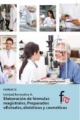 elaboración de fórmulas magistrales: preparados oficinales, diete ticos y cosmeticos-laura alcantara gemar-belen alfaro marquez-9788490511503 elaboración de fórmulas magistrales: preparados oficinales, diete ticos y cosmeticos-laura alcantara gemar-belen alfaro marquez-9788490511503